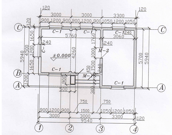 国开-《土木工程cad》绘图代做